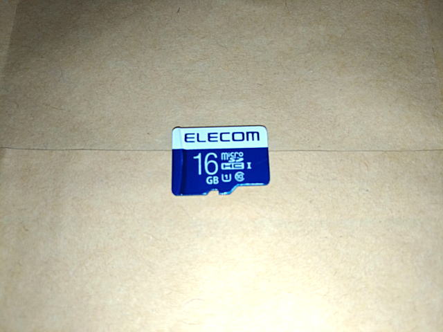ELECOM Micro SD（16GB）