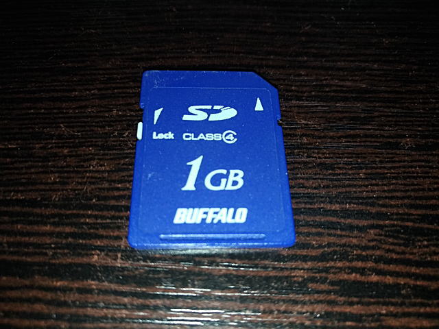 BUFFALO_SDカード（1GB）