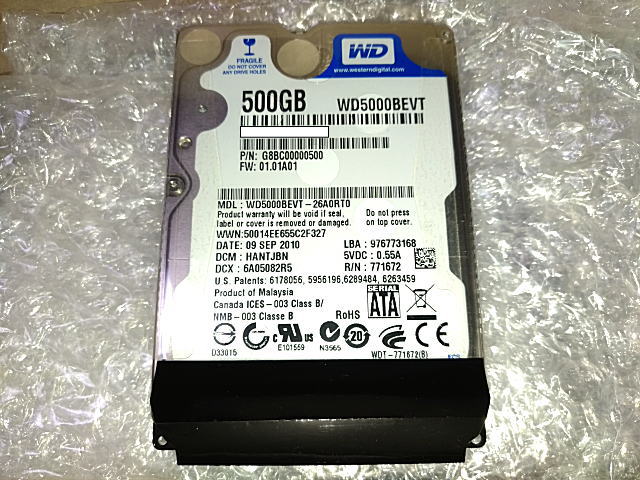 WD5000BEVT