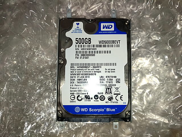 WD5000BEVT