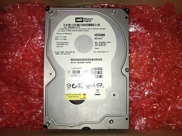 WD2500BB