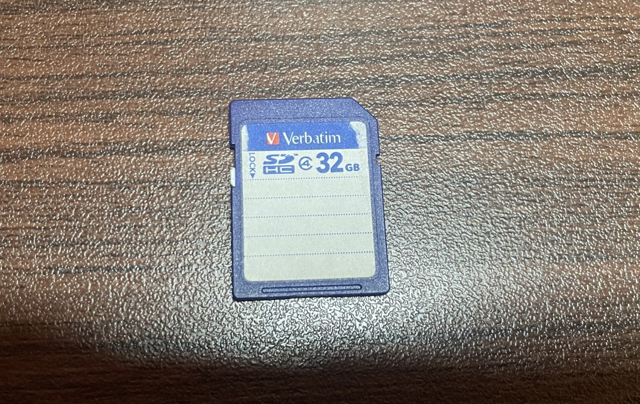 VerbatimのSDカード