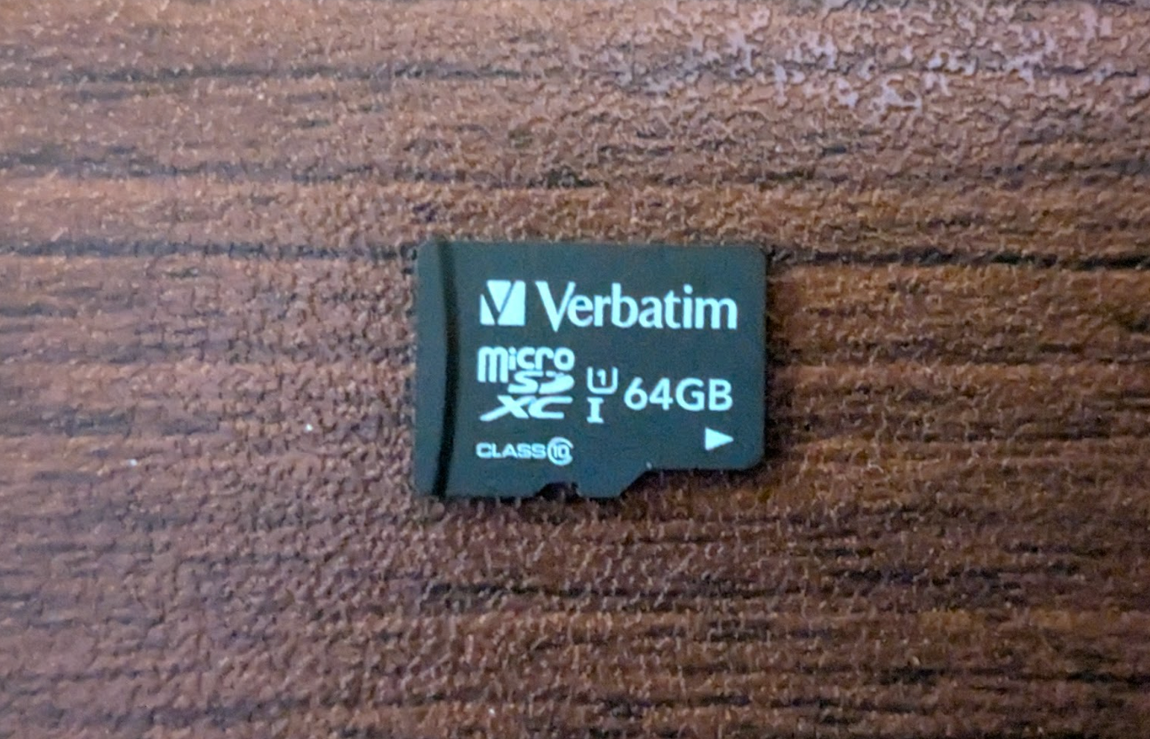 VerbatimのSDカード